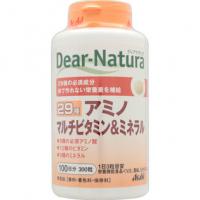 アサヒフードアンドヘルスケア 健康辅助食品 DEAR－NATURA 29 アミノ マルチビタミン＆ミネラル 300粒