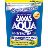 明治 SAVAS 蛋白粉 西柚口味 袋装 ザバス アクアホエイプロテイン100 グレープフルーツ 840G