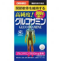 修复关节软骨 腰痛关节痛 オリヒロ 高純度 グルコサミン粒徳用 900粒