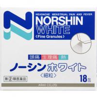 アラクス 头痛 发烧 生理痛 ノーシンホワイト（細粒） 18包