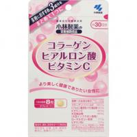 小林制药 健康美容食品 胶原蛋白玻尿酸VC コラーゲン ヒアルロン酸 ビタミンC 240粒