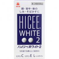 武田制药 脸 背 身体 雀斑 晒斑 ハイシーホワイト2 120片