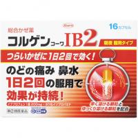兴和新药 发烧 喉咙痛 コルゲンコーワIB2 16カプセル