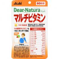 アサヒフードアンドヘルスケア 健康辅助食品 DEAR－NATURA STYLE マルチビタミン 60粒