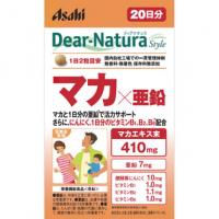 アサヒフードアンドヘルスケア 健康辅助食品 DEAR－NATURA STYLE マカ×亚鉛 40粒