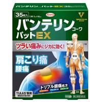 兴和新药 肩膀痛 肌肉痛 关节痛  バンテリンコーワ新ミニパット 35枚