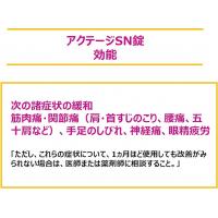 武田制药 肩膀 脖子 酸痛 四肢发麻 アクテージSN片 42片