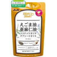 アサヒグループ食品株式会社 健康辅助食品 スリムアップスリム 4种の植物オイルカプセル 90粒