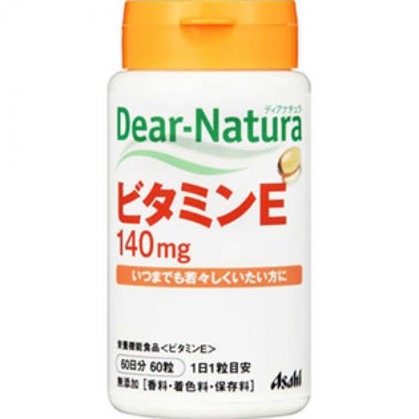 アサヒフードアンドヘルスケア 健康辅助食品 DEAR－NATURA ビタミンE 60粒