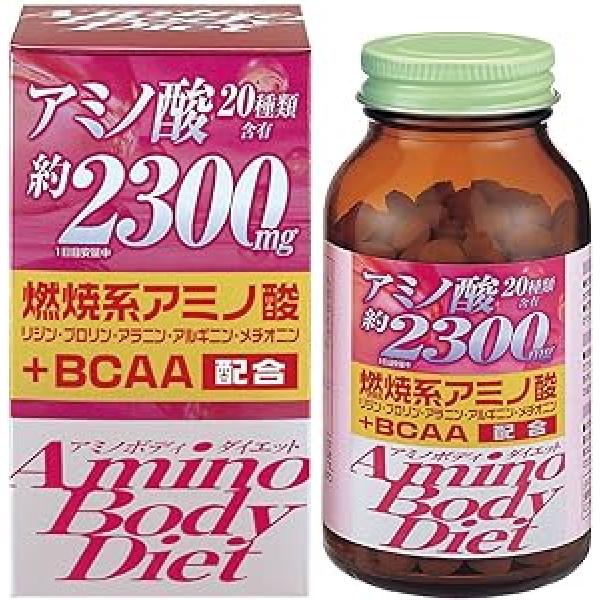 オリヒロ 氨基酸 燃脂 アミノボディダイエット 300粒 