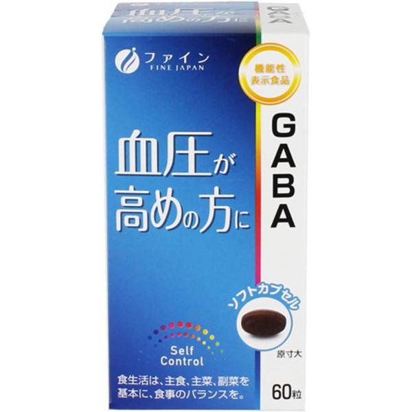 ファイン 高血压 健康辅助食品 GABA 60粒