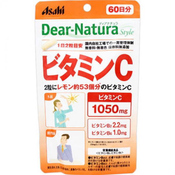 アサヒフードアンドヘルスケア 健康辅助食品 DEAR－NATURA STYLE ビタミンC 120粒