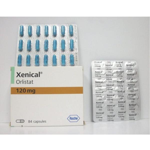 减肥瘦身 抑制脂肪吸收/排油丸 Xenical orlistat 赛尼可/奥利司他/罗氏鲜 120mg×84粒