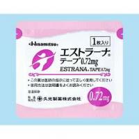 女性更年期肚脐贴/更年期综合症 膏贴　エストラーナテープ0.72mg×70枚 久光制药